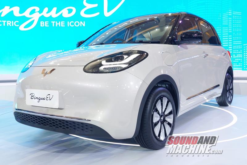 Mobil listrik Wuling Binguo EV yang telah resmi pre-launching dan buka pemesanan.