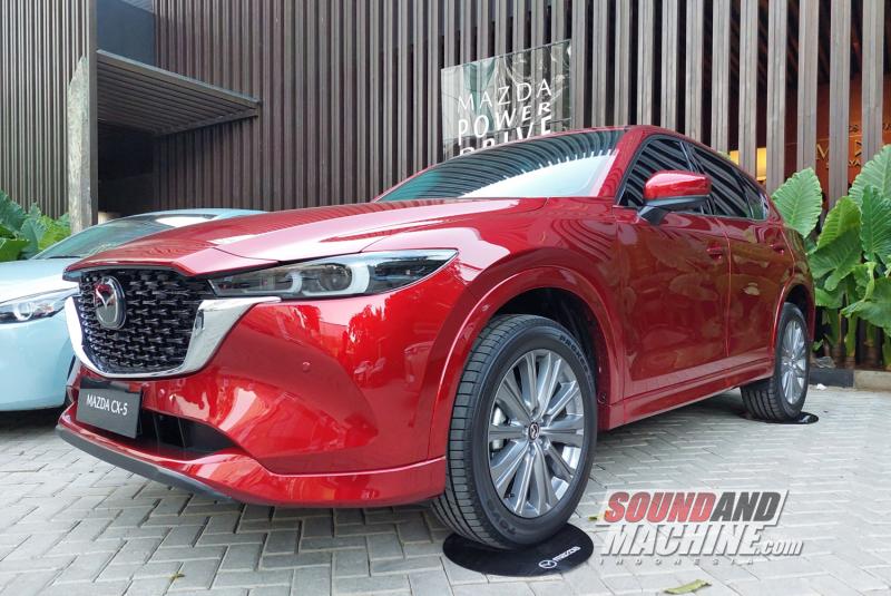 Mazda CX-5 Minor Change 2023 yang resmi diluncurkan oleh Eurokars Motor Indonesia selaku agen pemegang merek.