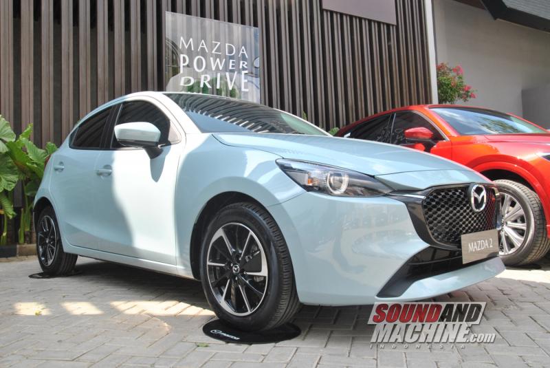 Mazda2 facelift kedua yang diluncurkan oleh PT. Eurokars Motor Indonesia selaku agen pemegang merek.