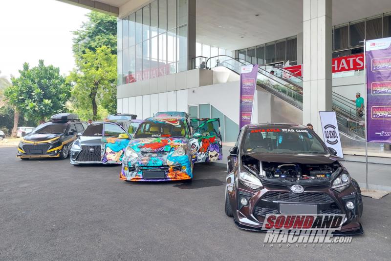 Perhelatan Daihatsu Dress-Up e-Challenge 2023 di Ecovention Ancol, Jakarta.