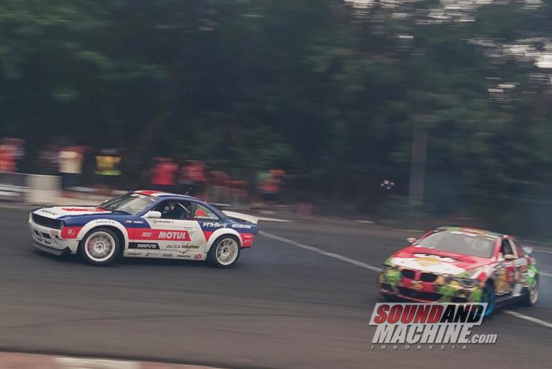 Perhelatan seri terakhir Indonesia Drift Series 2023 di sirkuit J99xAR Karawaci, Tangerang.