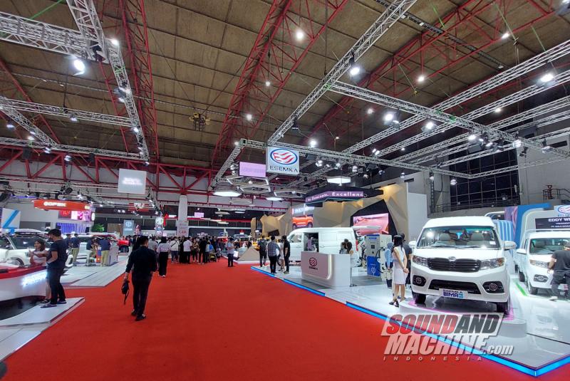 Ilustrasi pameran Indonesia International Motor Show (IIMS).