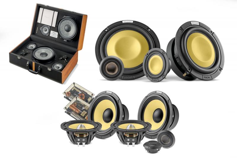 Produk car audio Focal yang diluncurkan di Indonesia pada tahun 2023. (sumber: Focal)