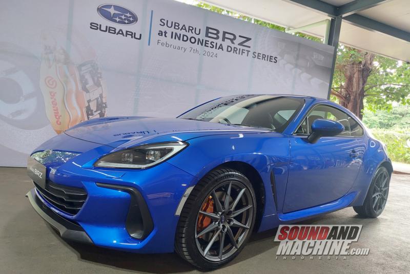 Subaru BRZ minor change yang akan diluncurkan di Indonesia International Motor Show (IIMS) 2024.