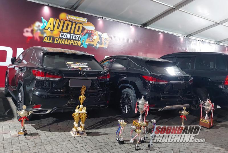 Lexus RX 300 peraih peringkat tertinggi Champions of Champion (COC) PAHAMI Car Audio Contest 2024.