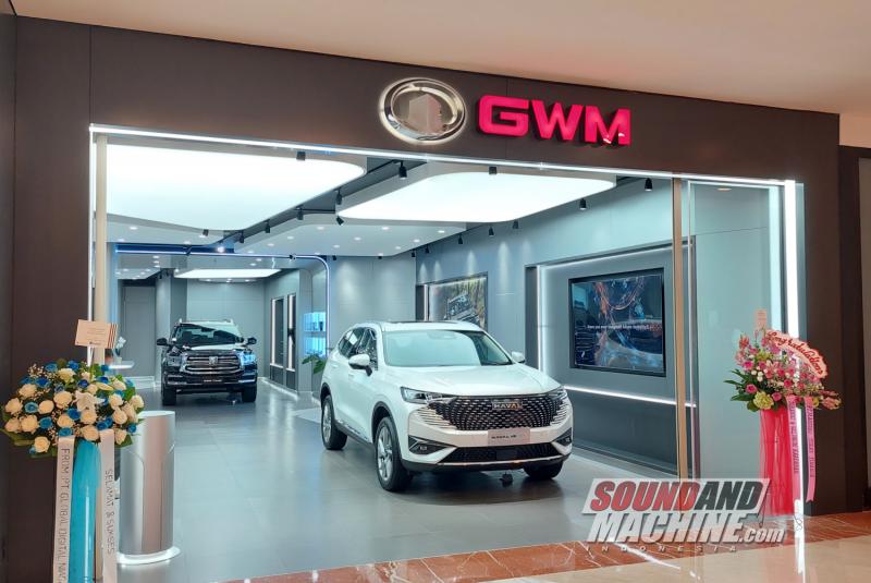 Showroom pabrikan otomotif asal Tiongkok GWM pertama di Indonesia, Pondok Indah Mall 1.
