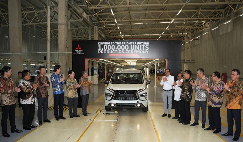 Produksi pabrik Mitsubishi Motors di Indonesia sudah mencapai 1 juta unit kendaraan. (sumber: Mitsubishi)