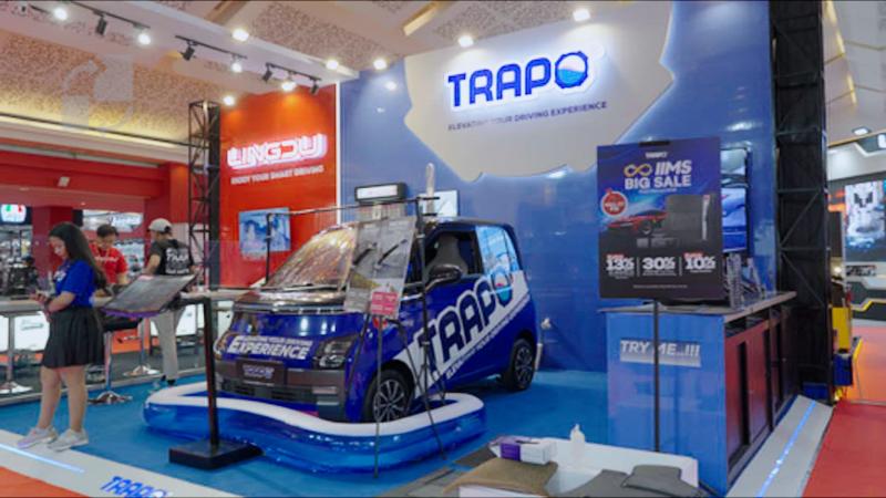 Booth Trapo Indonesia di Indonesia International Motor Show (IIMS) 2025
