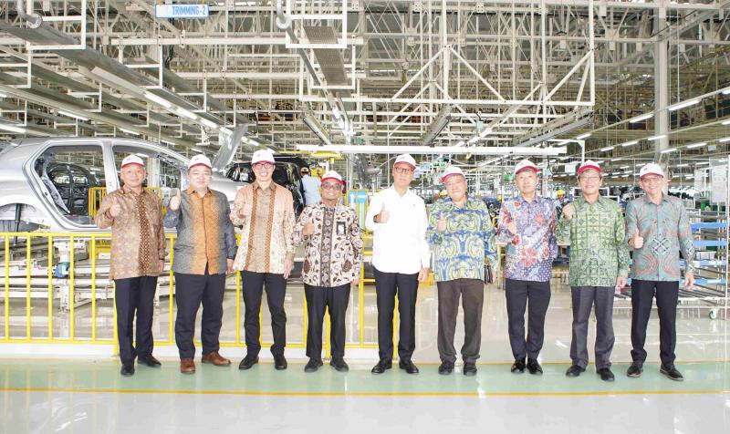Peresmian pabrik baru Daihatsu Karawang Assembly Plant 2. (sumber: Daihatsu)