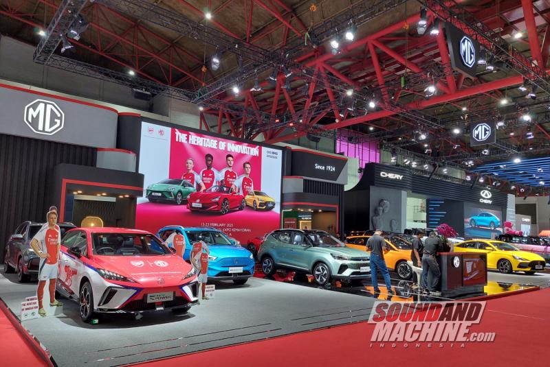 MG Motor Indonesia bukukan penjualan lebih dari 500 surat pemesanan kendaraan (SPK) di IIMS 2025.