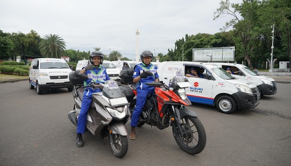 Suzuki Indomobil Sales buka bengkel siaga hingga 24 jam untuk para pengguna selama momen libur lebaran 2025 berlangsung. (sumber: Suzuki)