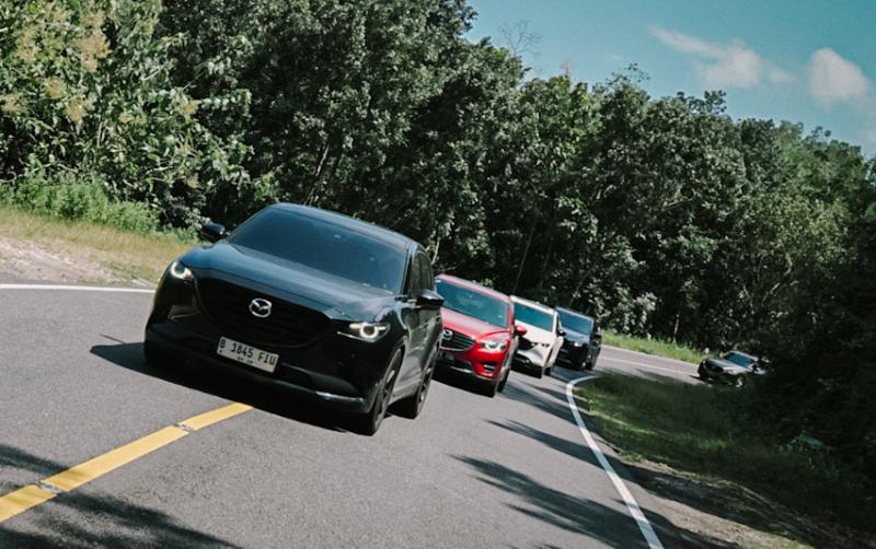 Komunitas Mazda CX-5 CX-5 Indonesian Community (CX-5IC) adakan touring ke Yogyakarta dalam rangka perayaan hari jadi ke-12 sambil Corporate Social Responsibility (CSR) (sumber: CX-5IC)