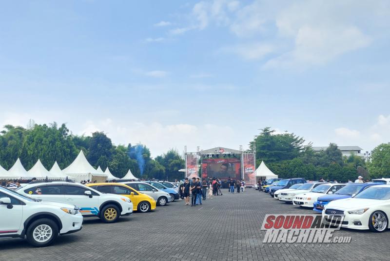 Perhelatan Bandung JDM Fest.