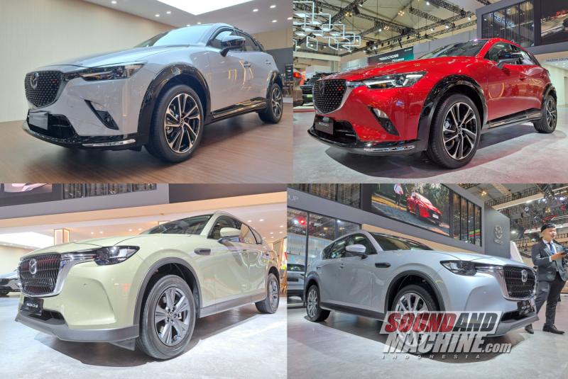 Varian baru Mazda CX-3 dan CX-60 yang diluncurkan di Gaikindo Indonesia International Auto Show (GIIAS) 2025.