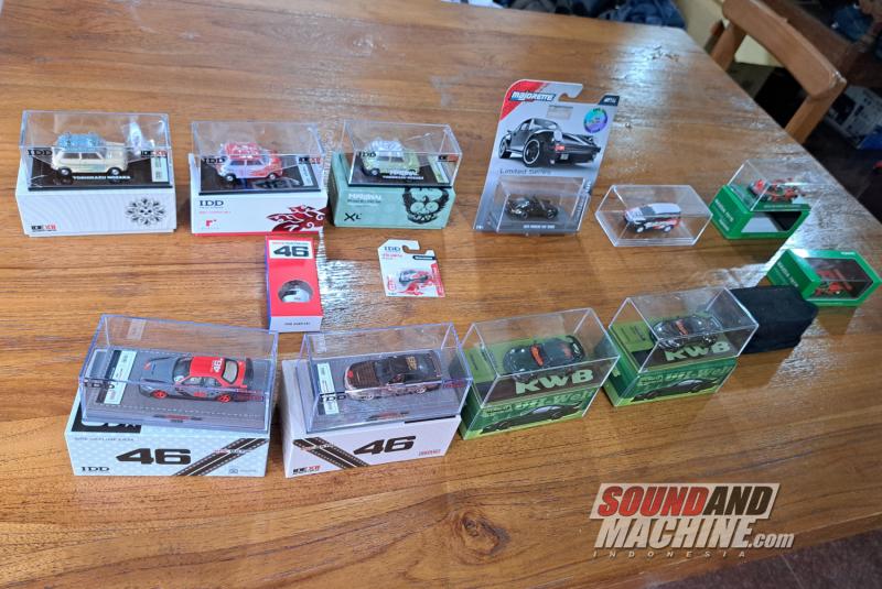Deretan miniatur exclusive release Indonesia Diecast Expo (IDE) 2025.