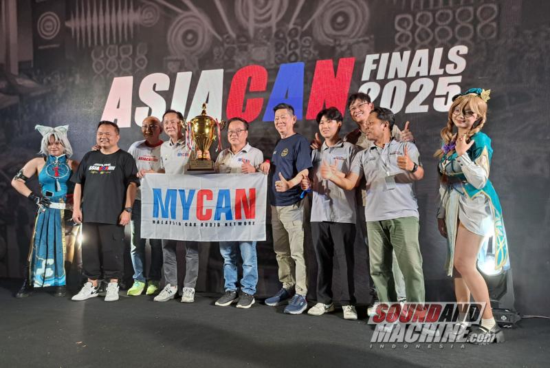 Kompetisi tuning car audio Asia CAN Finals 2025 sukses diadakan, dan Malaysia terpilih sebagai negara pemenang.