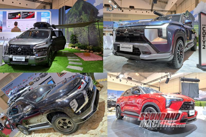 Mitsubishi Motors rayakan 55 tahun eksistensi di Gaikindo Jakarta Auto Week 2025.
