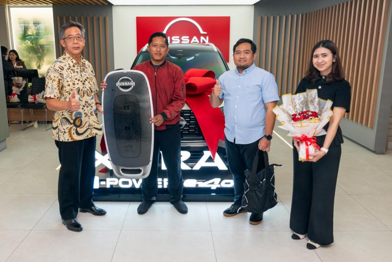 Nissan Motor Distributor Indonesia telah resmi melakukan serah terima All-New X-Trail. (sumber: Nissan)