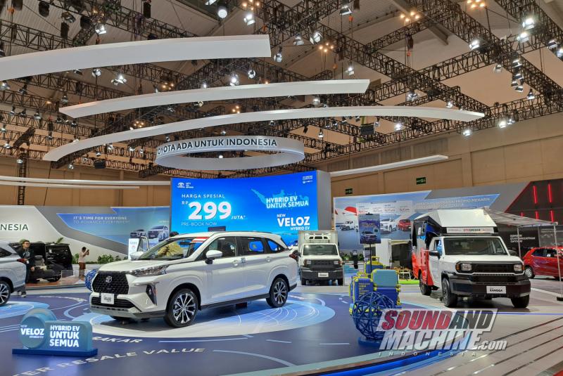 Salah satu pencapaian Toyota di tahun 2025, tampil perdana Toyota Veloz Hybrid yang akan dijual tahun 2026 ini.