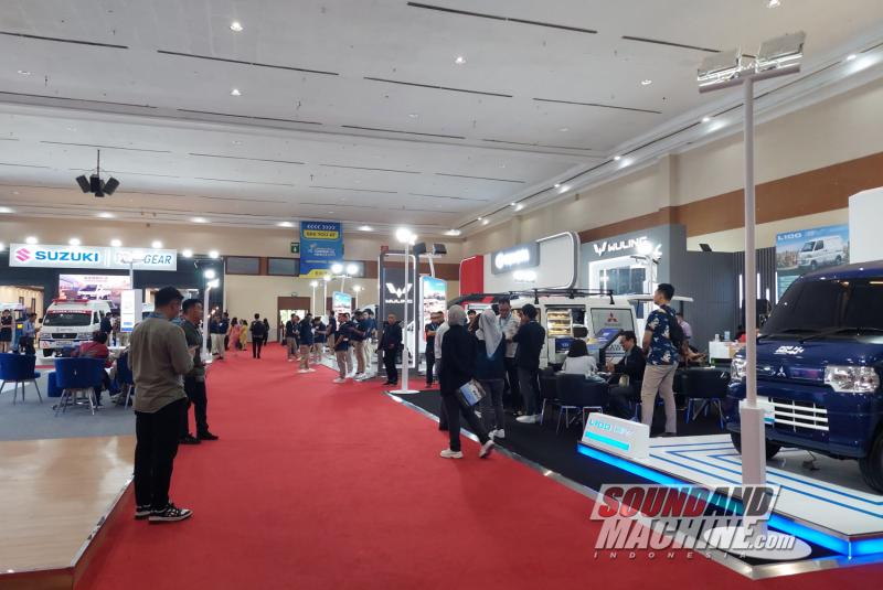 Ilustrasi pameran Gaikindo Indonesia International Commercial Vehicle Expo (GIICOMVEC).