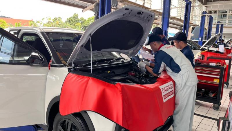 Selama libur lebaran 2026, Daihatsu sediakan posko siaga dan bengkel resmi tetap buka (sumber: Daihatsu)