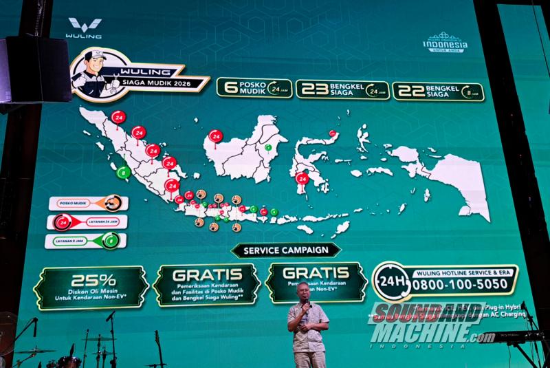 Wuling Motors sediakan layanan aftersales khusus momen libur lebaran 2026.