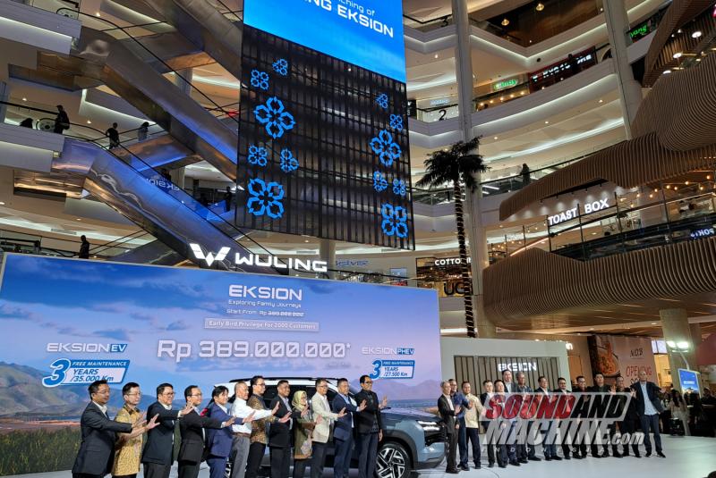 Wuling Eksion diluncurkan dengan harga mulai dari Rp. 389 juta, jadi yang pertama di kelasnya.