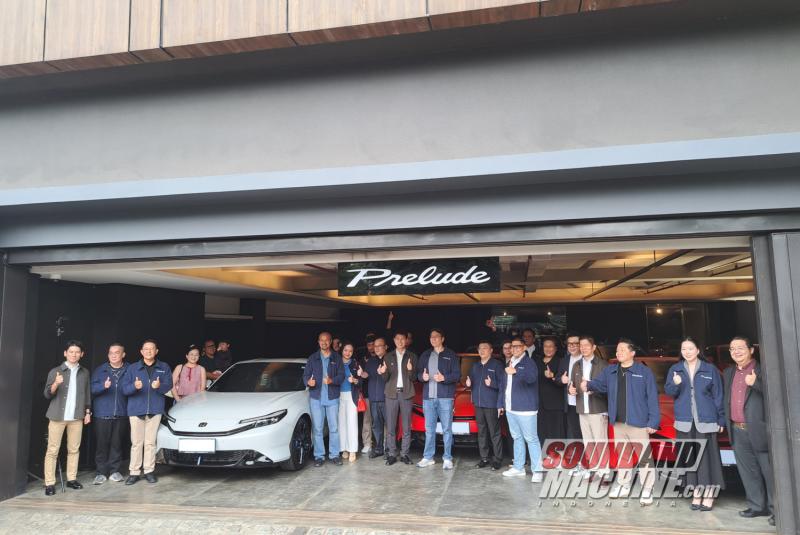 Honda Prospect Motor mulai serah terima sportscar Prelude kepada para pelanggan.