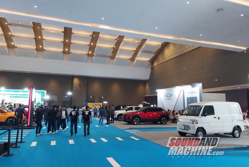 ilustrasi pameran Periklindo Electric Vehicle Show (PEVS).