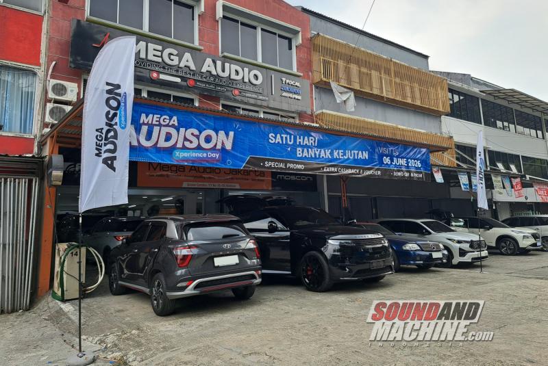 Mega Audio adakan pameran car audio Audison Day dengan promo menarik selama perhelatan berlangsung.