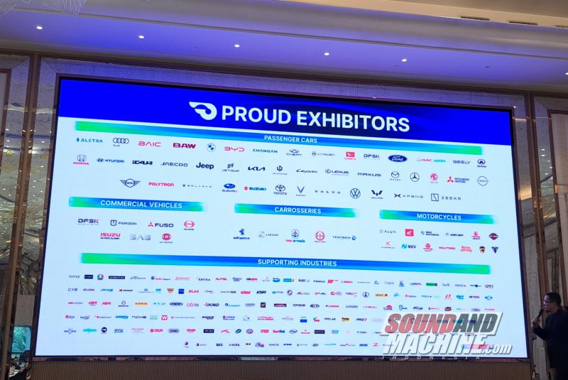 Merek kendaraan dan industri pendukung yang akan hadir di pameran Gaikindo Indonesia International Auto Show (GIIAS) 2026.