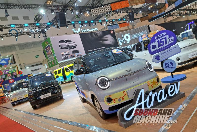 Bisa bawa pulang unit setelah transaksi, Wuling Motors jagokan kendaraan listrik terbaru AIra EV di pameran Gaikindo Indonesia International Auto Show (GIIAS) 2026.