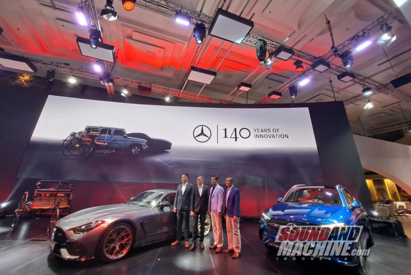 Mercedes-Benz luncurkan dua mobil baru di pameran Gaikindo Indonesia International Auto Show (GIIAS) 2026, sebagai bagian dari perayaan 140 tahun kiprah motorisasi.