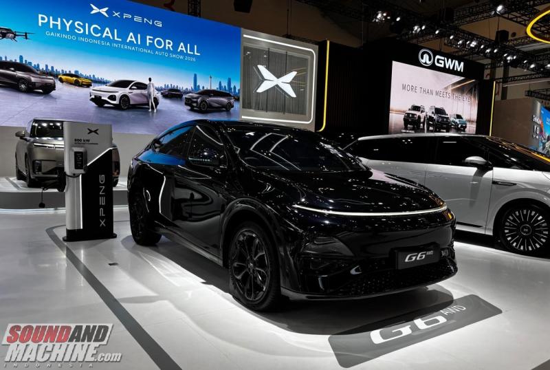 Tampil di pameran GIIAS 2026, Xpeng G6 Pro jadi pilihan untuk mobilitas yang lebih intuitif. (sumber: Xpeng)