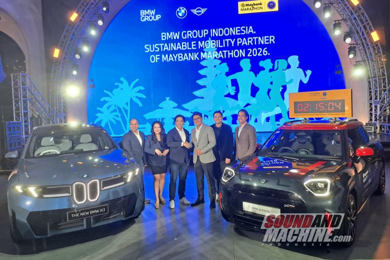 BMW Indonesia akan mengerahkan mobil yang baru diluncurkan di pameran Gaikindo Indonesia International Auto Show (GIIAS) 2026, BMW iX3 untuk perhelatan Maybank Marathon 2026.