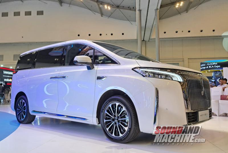 GWM Wey G9, MPV pertama GWM di Indonesia yang diluncurkan di pameran BCA Expo 2026.