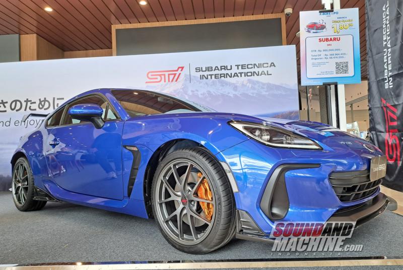 Subaru BRZ STI Signature di BCA Expo 2026 dengan sentuhan in-house tuner, yang dirilis hanya satu unit dan sudah laku.